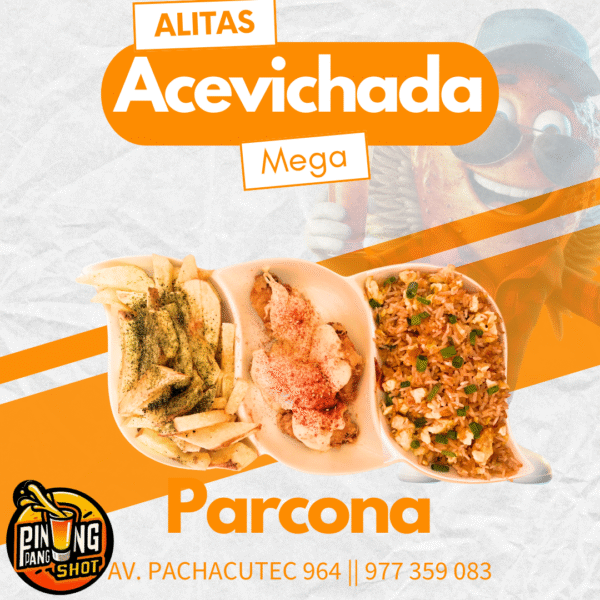 Alitas Acevichada Mega